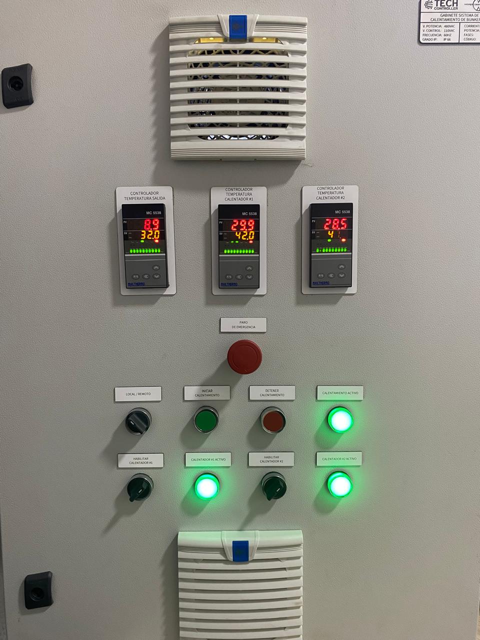 Pruebas FAT de gabinete de control